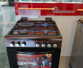 Ramtons Standing Cooker 60*60cm. 3G+1E . Electric Oven. Rc 605(brown)